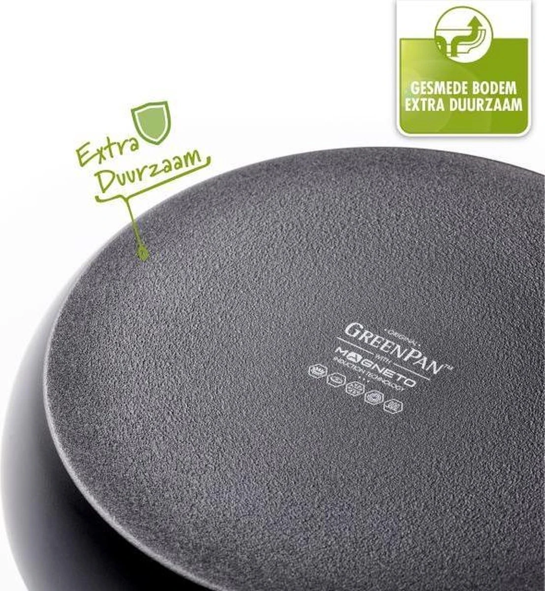 Greenpan Torino Keramische Wokpan - 28 Cm 7 Greenpan Torino Keramische Wokpan - 28 Cm - Afbeelding 5