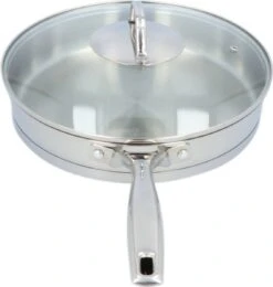 4goodz Dubbelwandige RVS Hapjespan Met Deksel 28 Cm - Zilver 15 4goodz Dubbelwandige RVS Hapjespan Met Deksel 28 Cm - Zilver -Pot Kortingswinkel 1138x1200 3