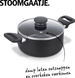 Brabantia Cooking Pleasure Set - 5 Delig - Inductie - Keramische Anti Aanbaklaag - Pfas Vrij -Pot Kortingswinkel 1151x1200