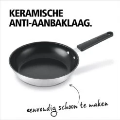 BRABANTIA ENJOYMENT Koekenpan - Keramische Antiaanbaklaag - Ø 24 Cm - Inductie - Pfas Vrij 11 BRABANTIA ENJOYMENT Koekenpan - Keramische Antiaanbaklaag - Ø 24 Cm - Inductie - Pfas Vrij -Pot Kortingswinkel 1198x1200 2