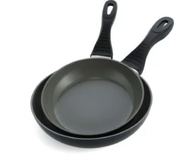 BK Easy Basic Ceramic Koekenpannenset - Ø20 Cm En Ø24 Cm - PFAS-vrij -Pot Kortingswinkel 1200x1064 1