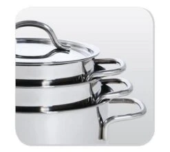 BK Profiline Kookpan Ø 14 Cm - RVS - Inductie 20 BK Profiline Kookpan Ø 14 Cm - RVS - Inductie -Pot Kortingswinkel 1200x1073