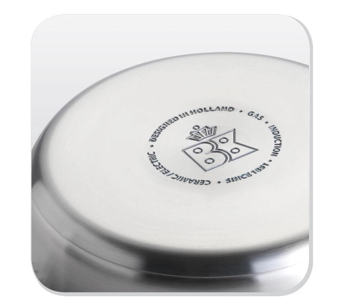 BK Conical Cool Kookpan - Ø 20 Cm - RVS - Inductie 9 BK Conical Cool Kookpan - Ø 20 Cm - RVS - Inductie - Afbeelding 7