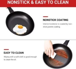 Royalty Line Inductie Panneset - 15-Delig Koekenpannenset - Kookpotten - Koekenpannen - Pannen Met Glazen Deksels En Afneembare Koudgrepen - Pannenset Met Dubbel Grillpan - Voor Alle Warmtebronne - Oven-Ready - PFAS-Vrij - Zwart -Pot Kortingswinkel 1200x1098 4