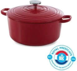 BK Bourgogne Braadpan Ø 24 Cm - Rood - Gietijzer - Inductie 19 BK Bourgogne Braadpan Ø 24 Cm - Rood - Gietijzer - Inductie -Pot Kortingswinkel 1200x1106 1