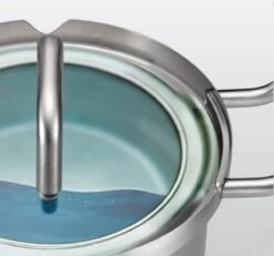 BK-Q-Linair Master Glas Kookpan 18 Cm - RVS - Glazen Deksel - Veilig Afgietsysteem - Inductie -Pot Kortingswinkel 1200x1120