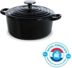 BK Bourgogne Braadpan Ø 20 Cm - Zwart - Gietijzer - Inductie -Pot Kortingswinkel 1200x1134 2