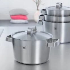 BK Conical+ Kookpannenset - 5-delig - RVS - Inductie -Pot Kortingswinkel 1200x1189