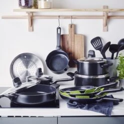 GreenPan Memphis Pannenset - 20-delig - Zwart - Inductie - PFAS-vrij 14 GreenPan Memphis Pannenset - 20-delig - Zwart - Inductie - PFAS-vrij -Pot Kortingswinkel 1200x1200 119