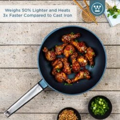 Westinghouse Performance Series - Wokpan Inductie - 28cm Luxe Wok Met Deksel - Blauw - Geschikt Voor Alle Warmtebronnen 16 Westinghouse Performance Series - Wokpan Inductie - 28cm Luxe Wok Met Deksel - Blauw - Geschikt Voor Alle Warmtebronnen -Pot Kortingswinkel 1200x1200 259