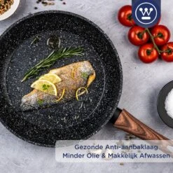 Westinghouse Koekenpan Inductie - Ø 28 Cm - Zwart Marmer - Speciale Editie 15 Westinghouse Koekenpan Inductie - Ø 28 Cm - Zwart Marmer - Speciale Editie -Pot Kortingswinkel 1200x1200 290