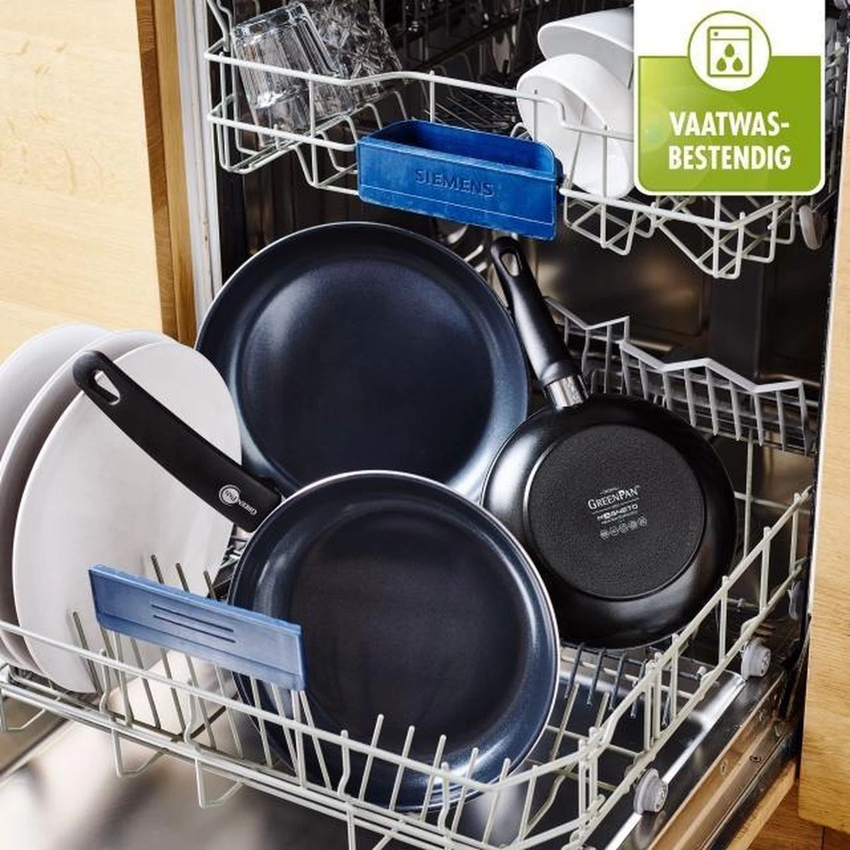 GreenPan Cambridge Keramische Koekenpan - Ø32 Cm - PFAS-vrij 12 GreenPan Cambridge Keramische Koekenpan - Ø32 Cm - PFAS-vrij - Afbeelding 10