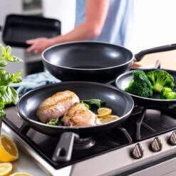 GreenPan Memphis Koekenpannenset - 3-delig - Zwart - Inductie - PFAS-vrij 33 GreenPan Memphis Koekenpannenset - 3-delig - Zwart - Inductie - PFAS-vrij -Pot Kortingswinkel 1200x1200 370