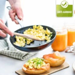 GreenPan Barcelona Infinity Pro Koekenpannenset Ø 24cm + Ø 28cm - Zwart - Inductie - PFAS-vrij 19 GreenPan Barcelona Infinity Pro Koekenpannenset Ø 24cm + Ø 28cm - Zwart - Inductie - PFAS-vrij -Pot Kortingswinkel 1200x1200 396