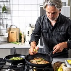 KitchenAid Classic Aluminium Koekenpannenset 2-delig ø24+28cm - Zwart - Inductie -Pot Kortingswinkel 1200x1200 434