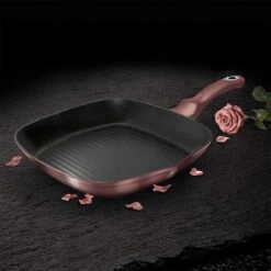 Berlinger Haus 6041 - Braadpannenset - 3 Delig - Gecoat - Rose Metallic Line -Pot Kortingswinkel 1200x1200 446