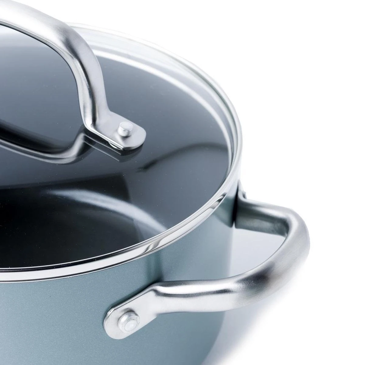 GreenPan Mayflower Pannenset - 5-delig - Lichtblauw - Inductie - PFAS-vrij 6 GreenPan Mayflower Pannenset - 5-delig - Lichtblauw - Inductie - PFAS-vrij - Afbeelding 4