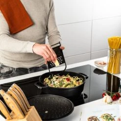 Westinghouse Performance Series - 12-delige Pannenset - Zwart - Geschikt Voor Alle Warmtebronnen Inclusief Inductie -Pot Kortingswinkel 1200x1200 523