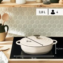 Tefal LOV Lage Braadpan - 3.8L - Ø28 Cm - Beige -Pot Kortingswinkel 1200x1200 649