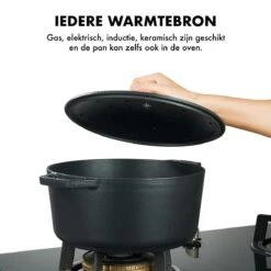 MOA Gietijzeren Braadpan - Inhoud 5,7 Liter - 26CM - Rond - Alle Warmtebronnen - Ook Voor Inductie - Gewicht 5,8 Kg - Zwart - C26B 15 MOA Gietijzeren Braadpan - Inhoud 5,7 Liter - 26CM - Rond - Alle Warmtebronnen - Ook Voor Inductie - Gewicht 5,8 Kg - Zwart - C26B -Pot Kortingswinkel 1200x1200 670