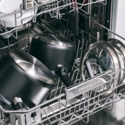 BK Flow Cool Black Glas Kookpannenset - 4-delig - Zwart - Glazen Deksel - Veilig Afgietsysteem - Inductie -Pot Kortingswinkel 1200x1200 8