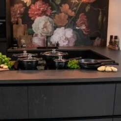 Herenthal Inductie Pannenset - Luxe 10-delige Koekenpanset - Voor Alle Warmtebronnen - Met Glazen Deksels En Koudgrepen - Zwart 16 Herenthal Inductie Pannenset - Luxe 10-delige Koekenpanset - Voor Alle Warmtebronnen - Met Glazen Deksels En Koudgrepen - Zwart -Pot Kortingswinkel 1200x1200 92
