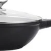 Luxe Swiss Wokpan - Ø 28 Cm - Marmeren Coating - Inductie - Met Glazen Deksel - Zwart 1 Luxe Swiss Wokpan - Ø 28 Cm - Marmeren Coating - Inductie - Met Glazen Deksel - Zwart -Pot Kortingswinkel 1200x424 2