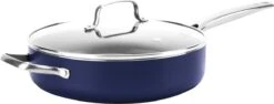 Blue Diamond – Sauteerpan Inclusief Deksel – Hapjespan – 28 Cm - Coating Met Diamant - Blauw -Pot Kortingswinkel 1200x455 1