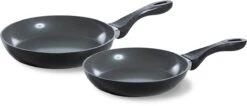 BK Easy Basic Ceramic Koekenpannenset - Ø20 Cm En Ø24 Cm - PFAS-vrij -Pot Kortingswinkel 1200x517 1