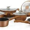 Herenthal Royal HT-CBS1010M - Pannenset - 10 Delig - Marmeren Coating - Met Glazen Deksels - Inductie - Brons Koper 2 Herenthal Royal HT-CBS1010M - Pannenset - 10 Delig - Marmeren Coating - Met Glazen Deksels - Inductie - Brons Koper -Pot Kortingswinkel 1200x558
