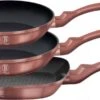 Berlinger Haus 6041 - Braadpannenset - 3 Delig - Gecoat - Rose Metallic Line -Pot Kortingswinkel 1200x598