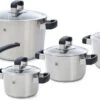 BK Conical Cool Glas Pannenset - 5-delig - Glazen Deksels - Geschikt Voor Alle Warmtebronnen -Pot Kortingswinkel 1200x607