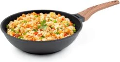 Rosmarino Black Line - Wokpan - Ø30cm - 100% PFAS & PFOA Vrij - Gegoten Aluminium - Non-stick Minerale Coating - Ergonomische Handgreep - Geschikt Voor Alle Warmtebronnen & Vaatwasser 21 Rosmarino Black Line - Wokpan - Ø30cm - 100% PFAS & PFOA Vrij - Gegoten Aluminium - Non-stick Minerale Coating - Ergonomische Handgreep - Geschikt Voor Alle Warmtebronnen & Vaatwasser -Pot Kortingswinkel 1200x628