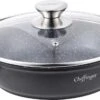 Cheffinger 28cm Lage Kookpot / Braadpan - CF-SC28 -Pot Kortingswinkel 1200x638 6