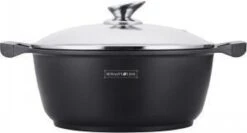 Royalty Line - Marble Soep/braadpan - Met Glazen Deksel Zwart - 24 CM. RL-BS24ML 31 Royalty Line - Marble Soep/braadpan - Met Glazen Deksel Zwart - 24 CM. RL-BS24ML -Pot Kortingswinkel 1200x644 1