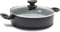 Greenpan Torino Keramische Hapjespan - 28 Cm - Met Glazen Deksel -Pot Kortingswinkel 1200x645 3