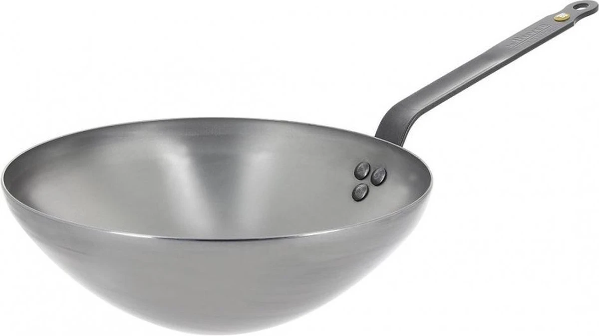 DeBuyer - Mineral B Wok 28cm - Staal 3 DeBuyer - Mineral B Wok 28cm - Staal