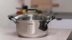 Tefal Cook & Cool E493S6 - Set 3-delig (kookpan 20/24 + Steelpan 16) 38 Tefal Cook & Cool E493S6 - Set 3-delig (kookpan 20/24 + Steelpan 16) -Pot Kortingswinkel 1200x674 9