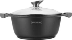 Royalty Line - Marble Soep/braadpan - Met Glazen Deksel Zwart - 24 CM. RL-BS24ML 18 Royalty Line - Marble Soep/braadpan - Met Glazen Deksel Zwart - 24 CM. RL-BS24ML -Pot Kortingswinkel 1200x675 26