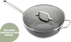 ISENVI Murray Keramische Wokpan Met Deksel 36 CM - RVS Greep -Pot Kortingswinkel 1200x708 2