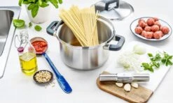 BK Flow Cool Pannenset - 9-delig - Veilig Afgietsysteem - Inductie -Pot Kortingswinkel 1200x720