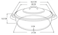 Sola Braadpan Fair Cooking - Ø 28 Cm - Zwart/wit - Aluminium - Antiaanbaklaag -Pot Kortingswinkel 1200x727 4