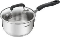 Tefal Cook & Cool E493S6 - Set 3-delig (kookpan 20/24 + Steelpan 16) 25 Tefal Cook & Cool E493S6 - Set 3-delig (kookpan 20/24 + Steelpan 16) -Pot Kortingswinkel 1200x747