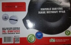 Royalty Line Marble Coating Wok - Met Glazen Deksel - Zwart - 30 Cm -Pot Kortingswinkel 1200x763 2