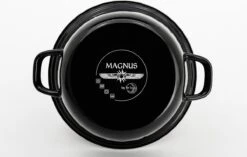 Lite-Body - Emaille - Magnus Braadpan 28cm/3,5l Met Deksel - Inductie - Zwart -Pot Kortingswinkel 1200x763 6