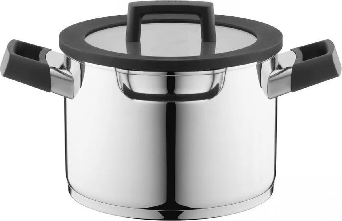 BergHOFF GEM Downdraft Pannenset - 6 Delige Set - 3 Pannen 12 BergHOFF GEM Downdraft Pannenset - 6 Delige Set - 3 Pannen - Afbeelding 10