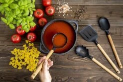 Smile 10-Delige Pannenset - Anti Aanbaklaag - Vaatwasser Bestendig - Zwart - MGK-17 -Pot Kortingswinkel 1200x800 142