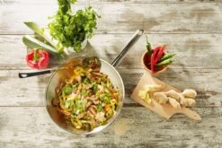 Demeyere Wok - Ø 30 Cm - Vlakke Bodem 15 Demeyere Wok - Ø 30 Cm - Vlakke Bodem -Pot Kortingswinkel 1200x800 35