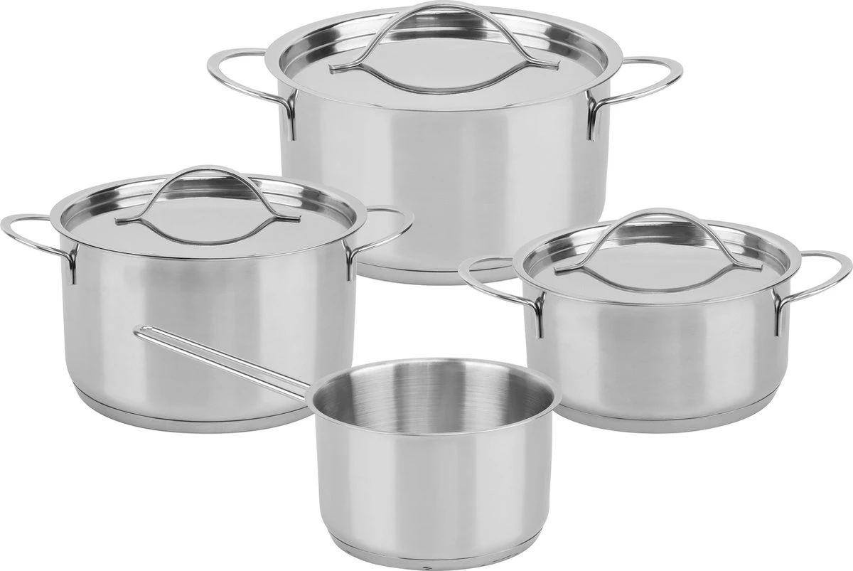 Niceey Pannenset - Voor Alle Warmtebronnen - Pannenset Inductie - Pannensets - 7 Delig 3 Niceey Pannenset - Voor Alle Warmtebronnen - Pannenset Inductie - Pannensets - 7 Delig