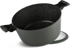 Edënbërg Green Line - 12-delige Luxe Pannenset Van Gesmeed Aluminium - Keramische/Marmeren Coating 15 Edënbërg Green Line - 12-delige Luxe Pannenset Van Gesmeed Aluminium - Keramische/Marmeren Coating -Pot Kortingswinkel 1200x832 2